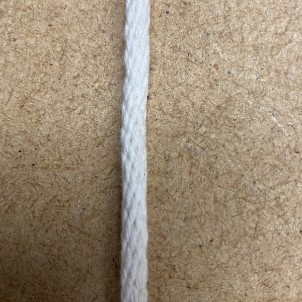 #5 Solid Braid Polished Cotton Sash Cord