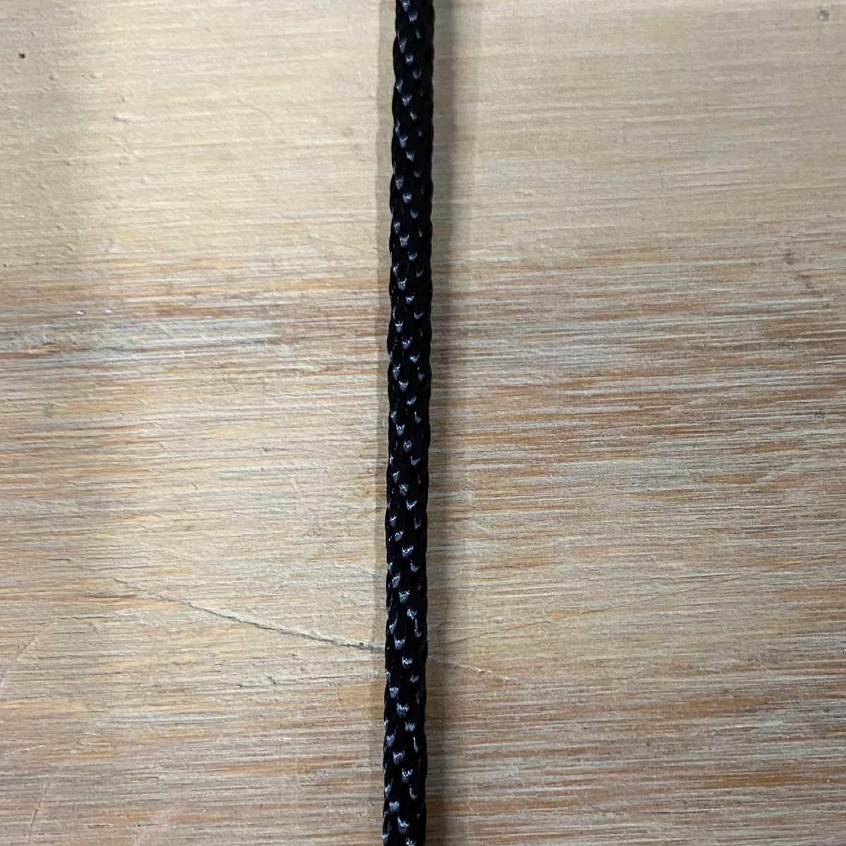 1/8 Black Solid Braid Polyester Rope - 3000' Spool – Phoenix Rope
