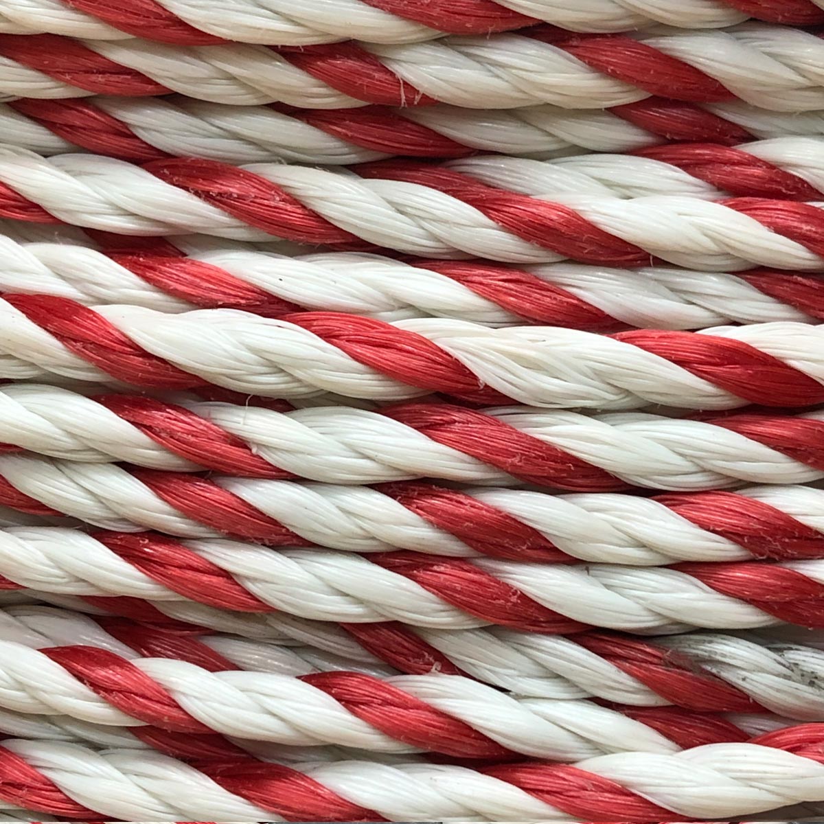 Red & White 3-Strand Twisted Polypropylene – Phoenix Rope & Cordage