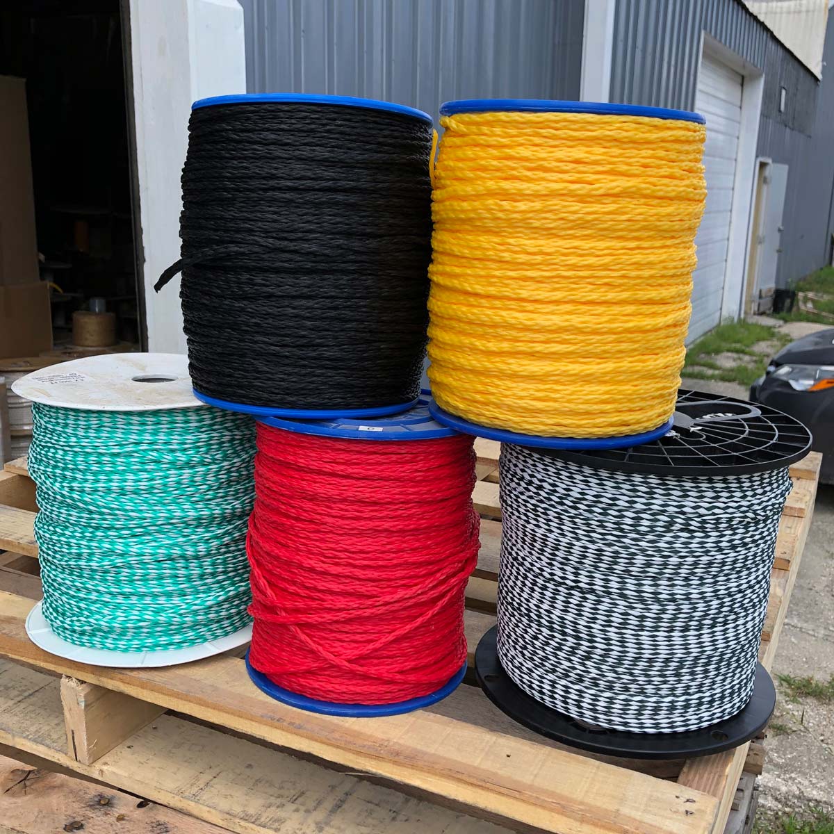 1/4" Hollow Braid Polypropylene Phoenix Rope & Cordage