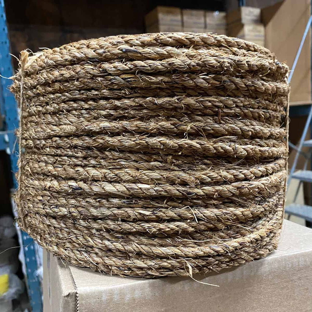 Manilla Rope - 3-Strand Twisted - Hemp/Jute Rope