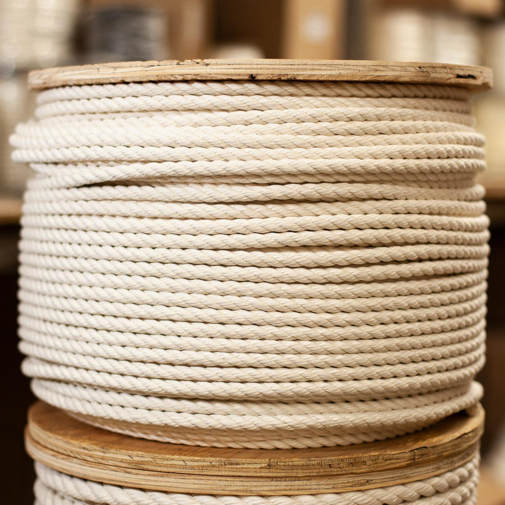 3-Strand Cotton Rope – Phoenix Rope & Cordage, Cotton Rope 