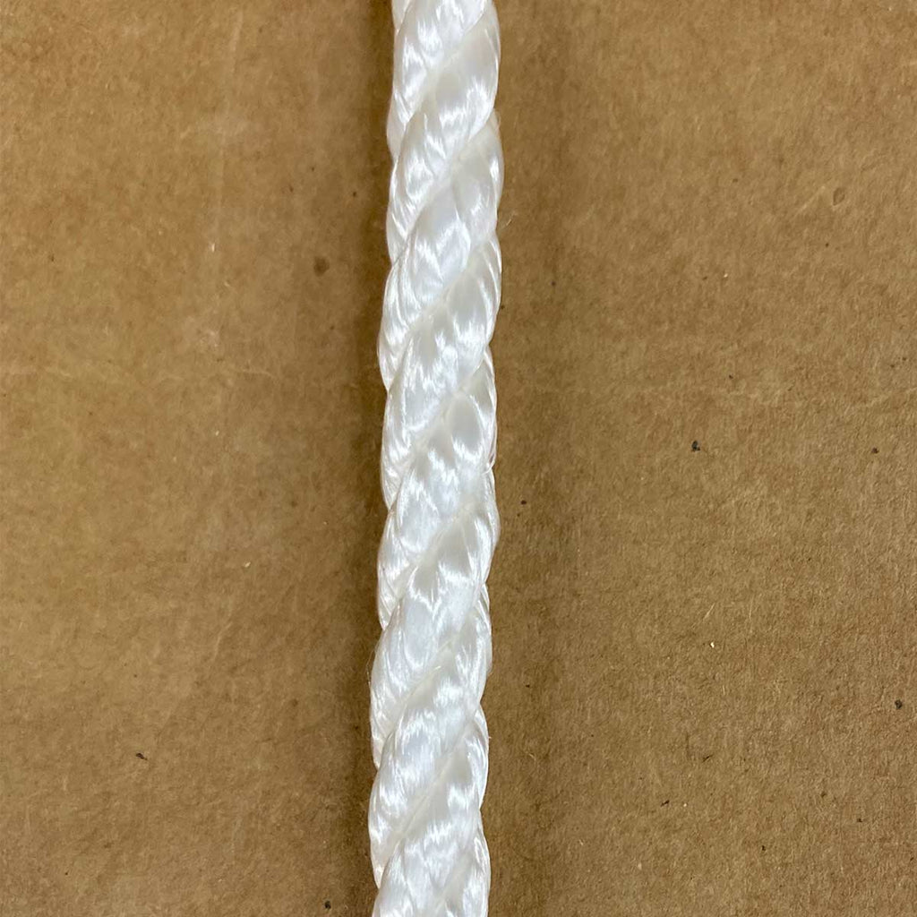 White Twisted 3-Strand Nylon Rope (600 Ft. Spool) – Phoenix Rope