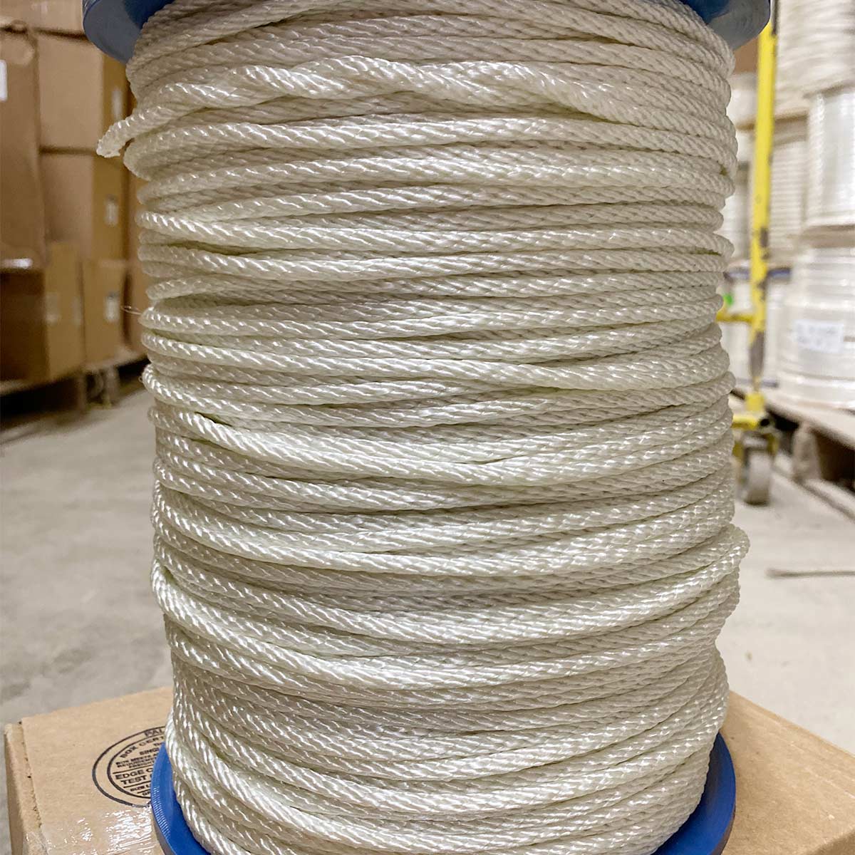 3/16 White Solid Braid Nylon – Phoenix Rope & Cordage