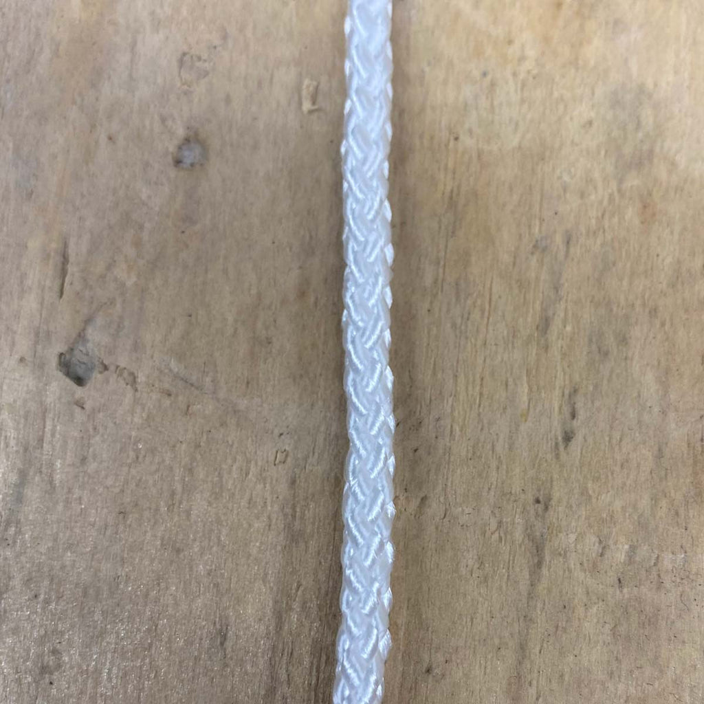 1/16 Braided Nylon White Cord - 3000' Spool – Phoenix Rope & Cordage