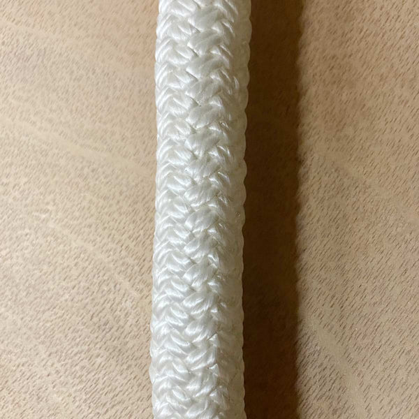 1/2 White Double Braid Nylon Rope - 600' Spool – Phoenix Rope & Cordage