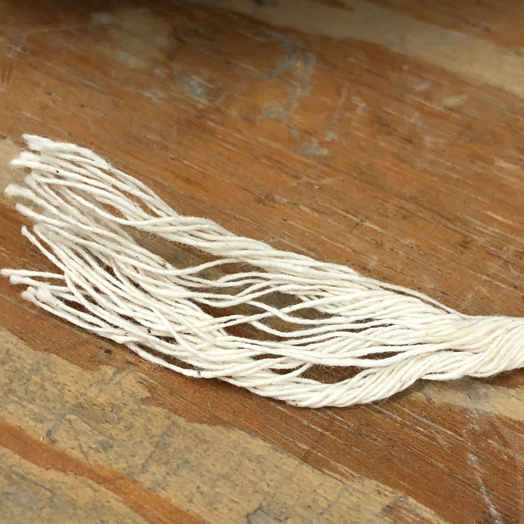 Natural Cotton String - Various diameters, available in 100 and 500 gram  rolls
