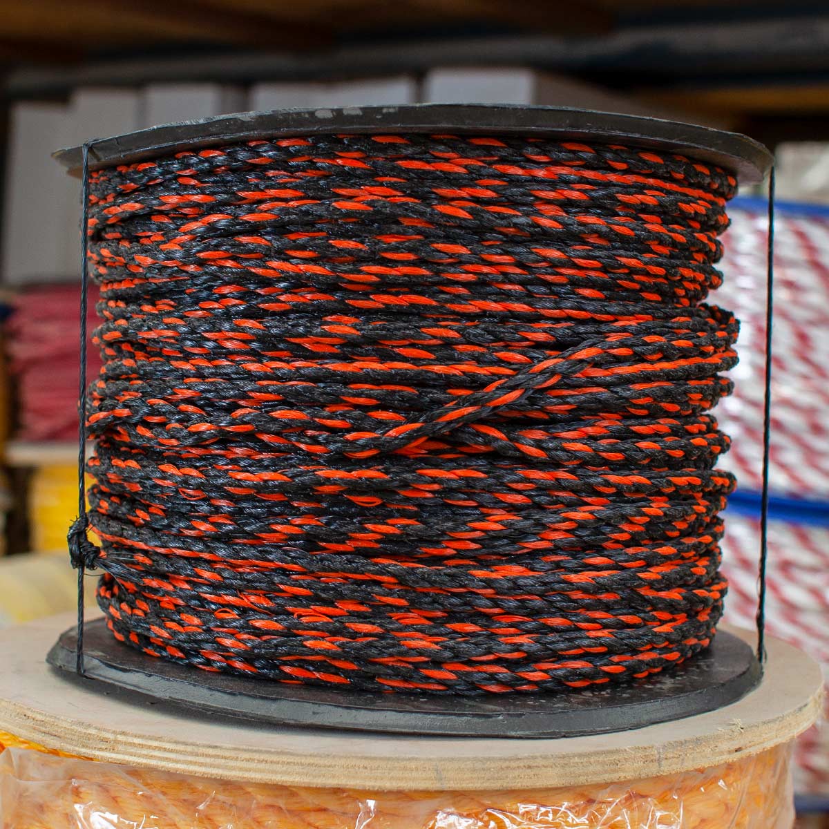 Black & Red 3-Strand Twisted Polypropylene – Phoenix Rope & Cordage